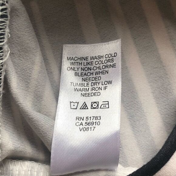 Maurice's long skirt .Black and white stripe. Extra small. - Picture 6 of 9